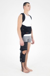 Hkafo TLSO Orthose With Hip, Knee And Ankle Rom Adjustment With TLSO and Shoulder Straps