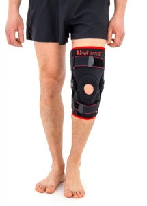 Rear Open Knee Brace With Anatomic Rom Adjustment