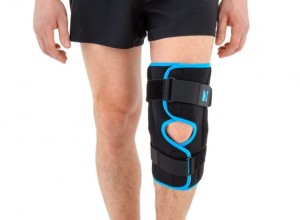 Open Knee Brace With Side Splints