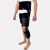 Knee And Hip Orthosis With Rom Adjustment