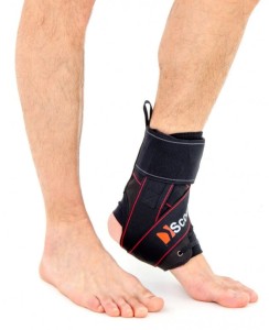 Laced Ankle Brace With Side Support