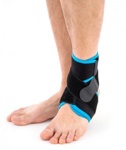 Wrap Around Ankle Brace With Spiral Boning