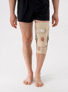 Open Knee Brace With 15° Rom Adjustment