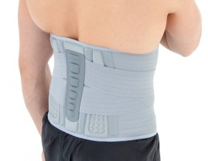 Lumbar Back Brace With Double Closure Panels