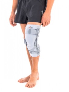 Knee Brace With Polycentric Hinges And ACL Support