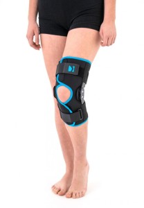 Open Knee Brace With Polycentric Hinges